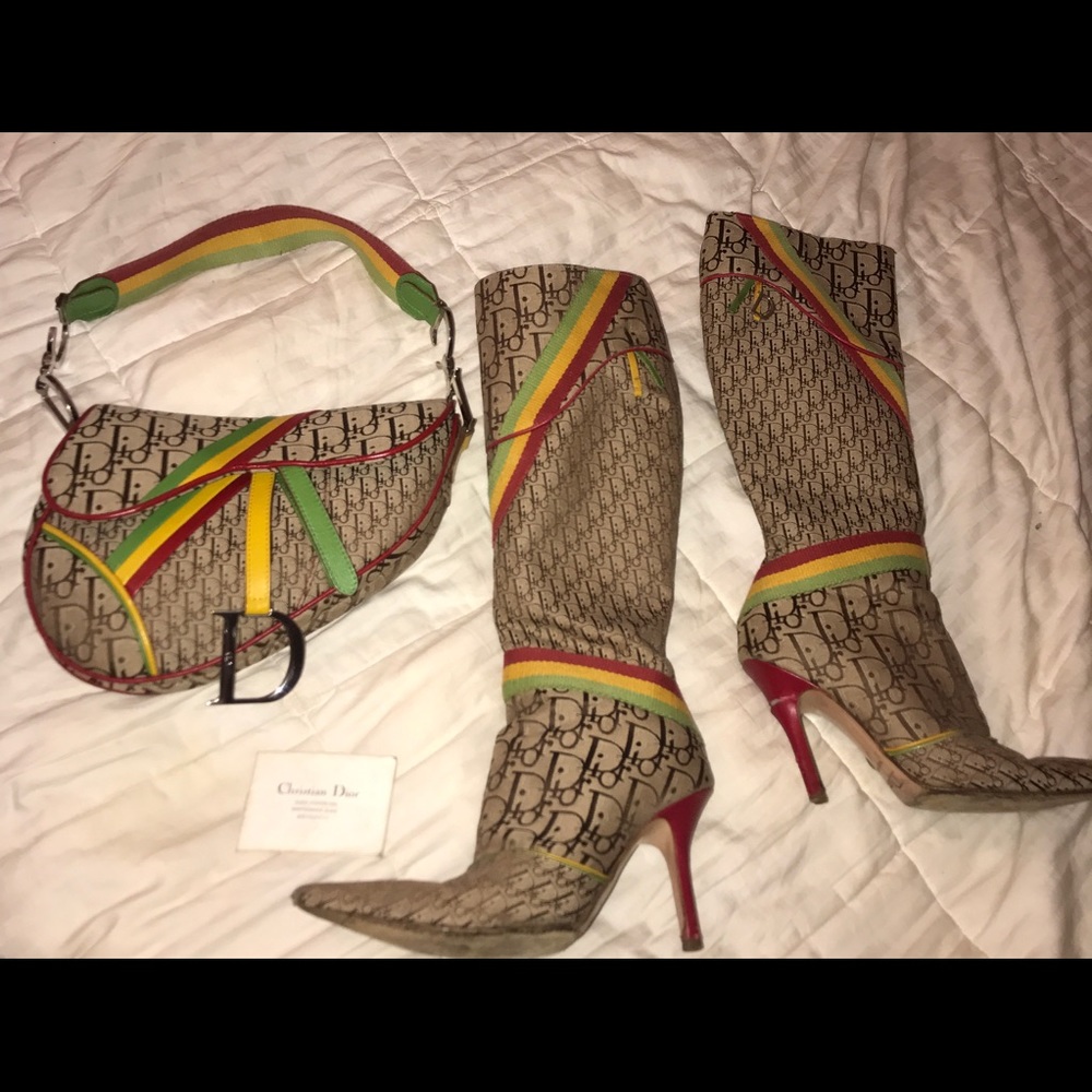 Dior Rasta Collection Limited Edition boots needs repair!